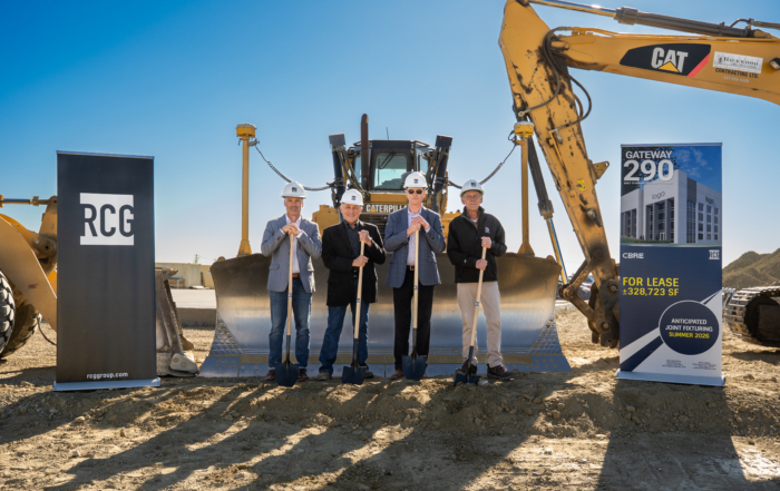 Highfield Team at the Gateway 290 Groundbreaking