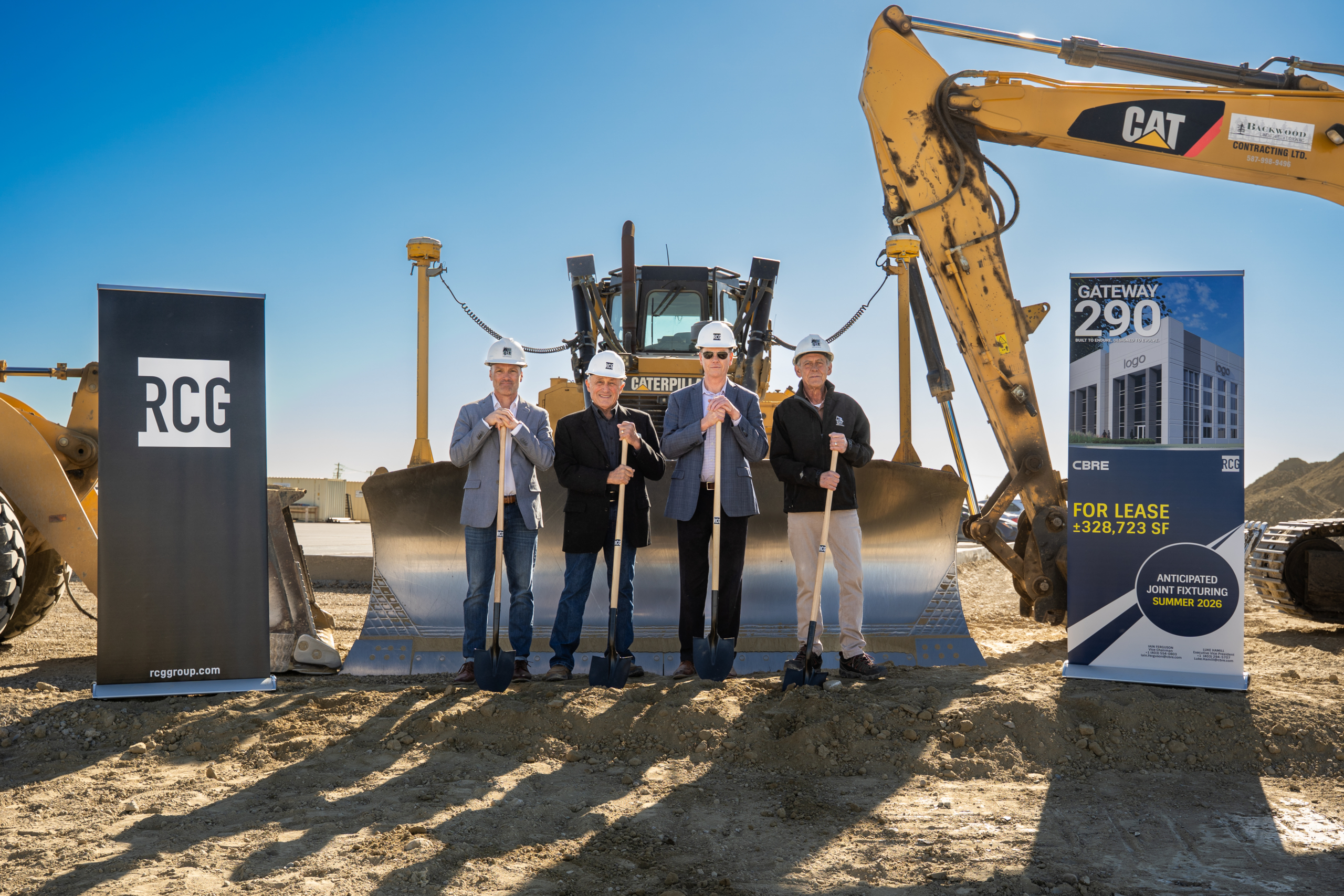 Highfield Team at the Gateway 290 Groundbreaking